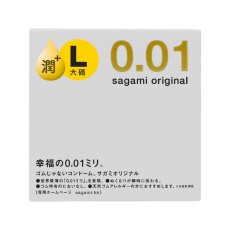 Sagami - Original 0.01 L-size Extra Lubricated 1's Pack photo