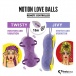 Feelztoys - Remote Controlled Motion Love Balls Twisty photo-5