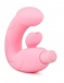 Chisa - Goddess Dual Glit G-Spot Vibrator - Pink photo-3