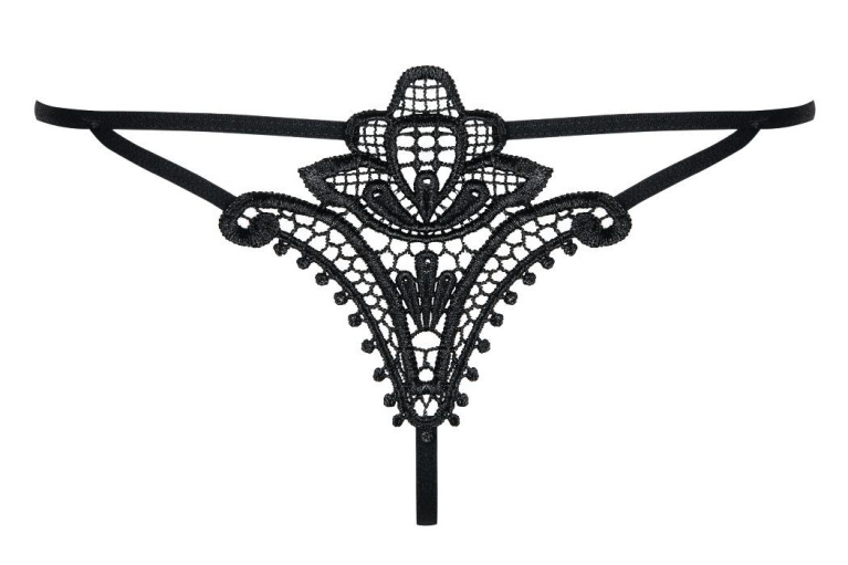 Obsessive - Luiza Thong - Black - S/M photo