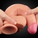 Lovetoy - 10" Dual Layer Silicone Cock - Flesh photo-7