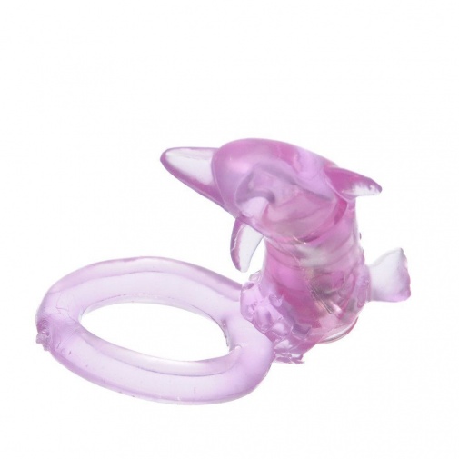 Aphrodisia - Cute Dolphin Ring Vibe - Purple photo