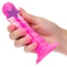 CEN - Twisted Ribbed Anal Plug - Pink photo-2