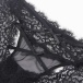 Ohyeah - Floral Lace Panty - Black - 3XL photo-8