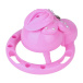 FAAK - Bow Chastity Cage w Cock Plug - Pink photo-13