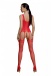 Passion - Eco Bodystocking BS007 - Red photo-2