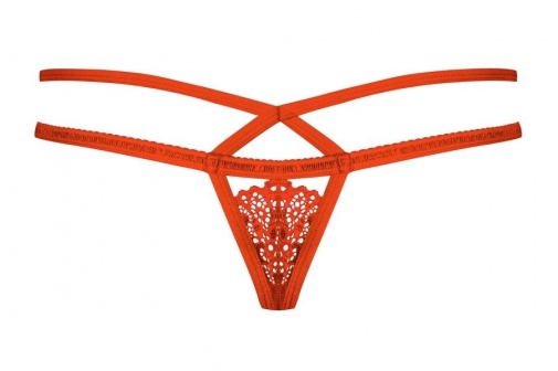 Obsessive - 838-THO-3 Thong - Red - L/XL photo