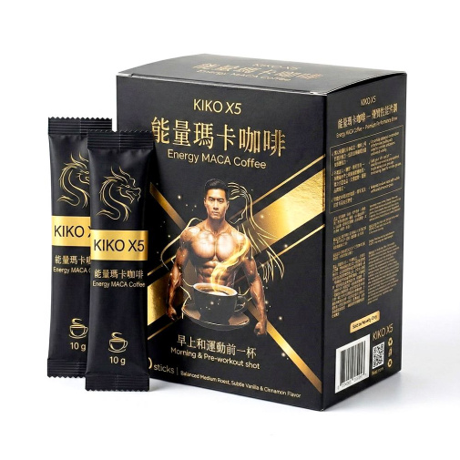 KIKO - Energy MACA Coffee - 10 sticks 照片