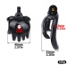 FAAK - Hand Shaped Resin Chastity Cage - Black 照片-11