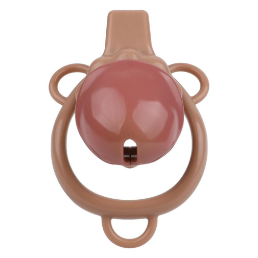 FAAK - Penis Cage w Belt & Plug - Black photo