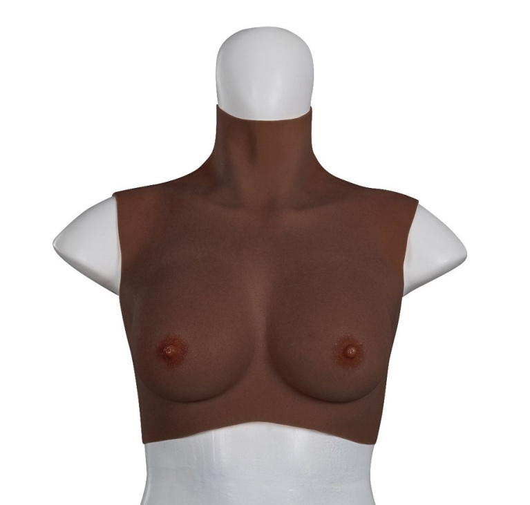 XX-Dreamstoys - Ultra Realistic Breast Form S - Black photo