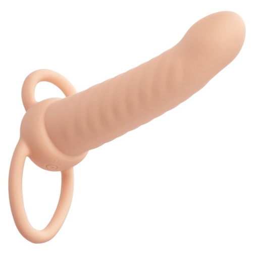 CEN - Maxx Ribbed Vibro Dual Penetrator - Flesh photo