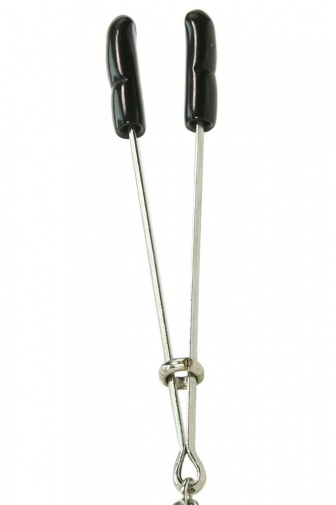 Sportsheets - Midnight Teardrop Nipple Clips photo