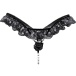 Costume Garden - GB-782 Rose Thong - Black photo