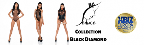 Me Seduce - 伊曼連身內衣 - 黑色 - L/XL 照片