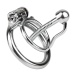 FAAK - Chastity Cage w Urethral Plug - Silver 照片