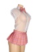 Ohyeah - Sexy Uniform Set - Pink - M photo-5