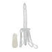 Nasstoys - Double Vibro Dildo - Clear  photo