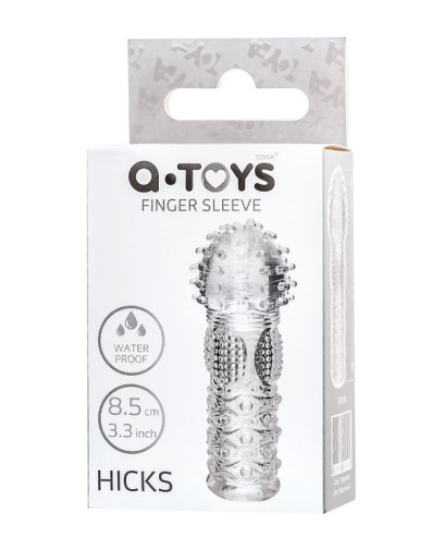 A-Toys - Hicks Finger Sleeve - Clear photo