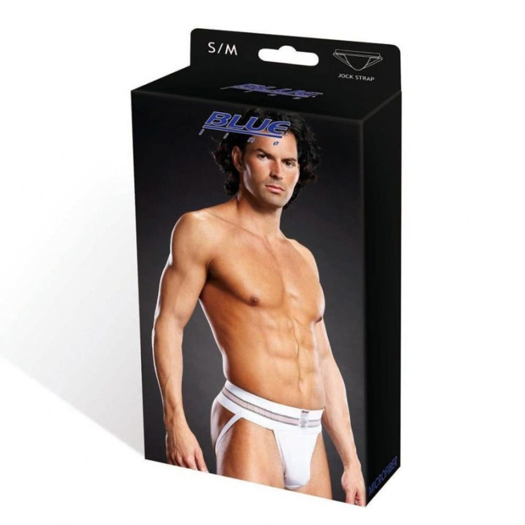 Blueline - Performance Microfiber Jock Strap - White - S/M photo