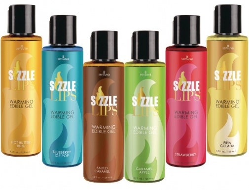 Sensuva - Sizzle Lips Butter Rum Warming Gel - 125ml photo