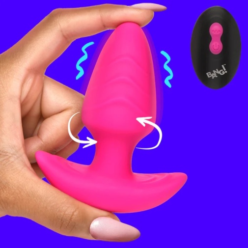 Bang! - Rotating Vibro Plug - Pink photo