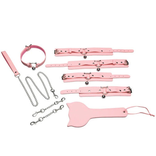 Master Series - Kitty Bondage Set - Pink photo