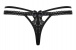 Obsessive - Wonderia Thong - Black - L/XL photo-8