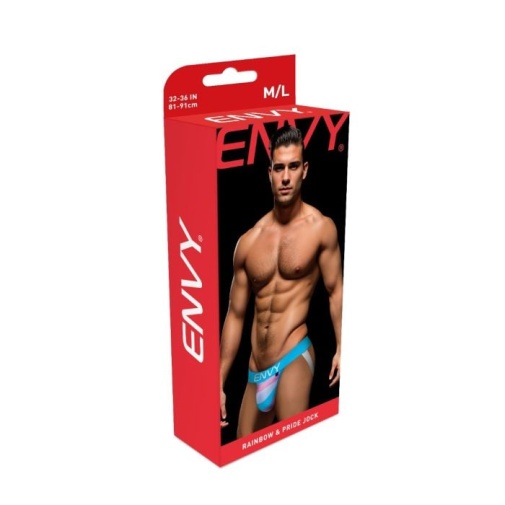 Envy - Rainbow Pride Jock - Blue - M/L photo