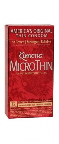 Kimono - Microthin 12 个装 照片
