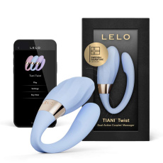 Lelo - Tiani Twist 可APP控双动式情侣按摩器 - 珊瑚绿色 照片
