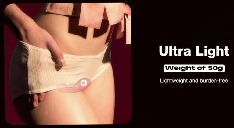 Sauce - Bow Bow Sensing Panty Vibrator - Pink photo