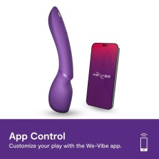 We-Vibe - Wand 2 手持式超強力柔軟矽膠按摩棒 - 紫色 照片