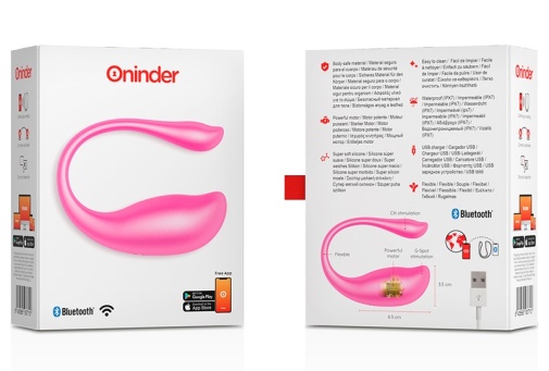 Oninder - 手机程式遥控震蛋 - 粉红色 照片
