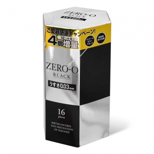 Fuji Latex - Zero 0 - 0.03 Black 16's Hexagonal Pack photo