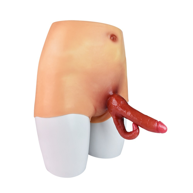 FAAK - Hollow 双重阴茎短裤 照片