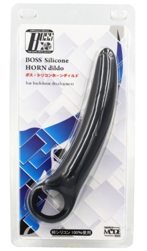 Boss - Horn Dildo L - Black photo