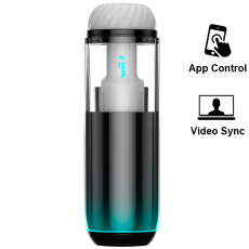 KAOTIK - The Cocoon 可加熱抽插震動智能飛機杯 - 黑色 照片