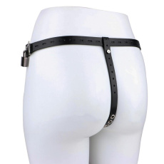 FAAK - Sissy Chastity Cage w Belt - Black 照片