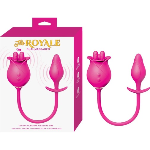 Nasstoys - Royale Dual Massager - Pink 照片