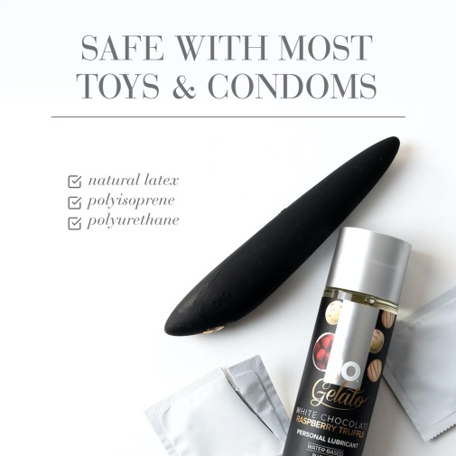 JO - Gelato White Chocolate Raspberry Lubricant - 30ml photo