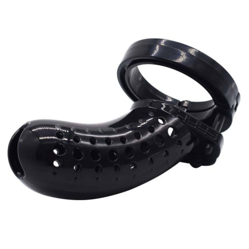 FAAK - Plastic Chastity Cage 23 - Black 照片