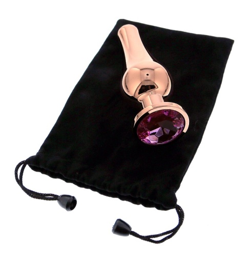 Dreamtoys - Gleaming Love Pleasure Plug S - Rose Gold photo