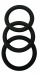 Malesation - Cock Ring Set - Black photo