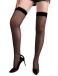 Ohyeah - Thigh Highs w Lace Top - Black photo-3