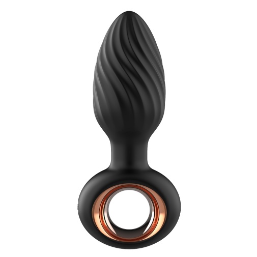 Secwell - Aisi Twist Butt Plug - Black photo