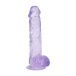 RealRock - 5" Realistic Dildo w Balls - Purple 照片