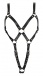 Zado - Leather Strap Body Harness - Black - L/XL photo