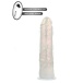 Cock Miller - 20.5cm 可遥控 发光震动假阳具 - 珍珠色 照片