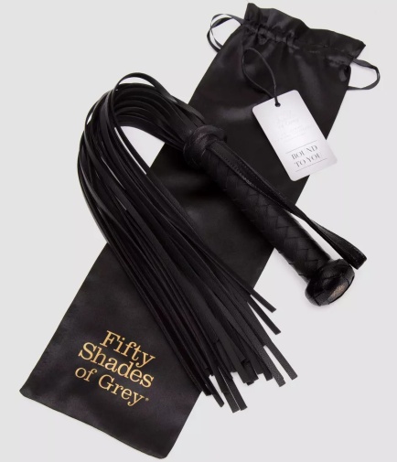 Fifty Shades of Grey - Bound to You Flogger - Black photo